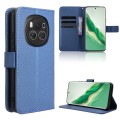 For Honor Magic6 5G Diamond Texture Leather Phone Case(Blue)