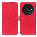 For Xiaomi Redmi A3 KHAZNEH Retro Texture Flip Leather Phone Case(Red)