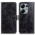 For Xiaomi Redmi Note 13 Pro 4G/Poco M6 Pro 4G Retro Crazy Horse Texture Leather Phone Case(Black)
