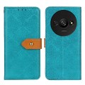 For Xiaomi Redmi A3 European Floral Embossed Leather Phone Case(Blue)