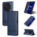 For Huawei Enjoy 70 Pro/nova 12i AZNS Magnetic Calf Texture Flip Leather Phone Case(Dark Blue)