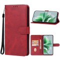 For OPPO Reno 11 Pro China Leather Phone Case(Red)