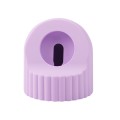 For Apple Watch Wave Pattern Silicone Watch Charging Stand(Lavender)
