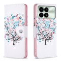 For Xiaomi Redmi K70 / K70 Pro Colored Drawing Pattern Leather Phone Case(Tree)
