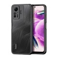 For Xiaomi Redmi Note 12S DUX DUCIS Aimo Series TPU + PC Frosted Feel Phone Case(Black)