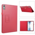 For Lenovo Xiaoxin Pad 11 2024 / M11 Litchi Texture Leather Tablet Case(Red)