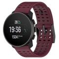 For Suunto 9 Peak Pro / Suunto Vertical Silicone Replacement Watch Band(Wine Red)