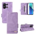 For Xiaomi Redmi Note 13 4G Magnetic Clasp Leather Phone Case(Purple)