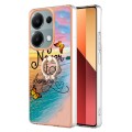 For Xiaomi Redmi Note 13 Pro 4G/Poco M6 Pro 4G Electroplating IMD TPU Phone Case with Ring(Dream But