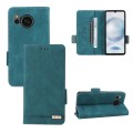 For Sharp Aquos Sense8 Magnetic Clasp Leather Phone Case(Green)
