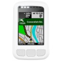 For Wahoo Elemnt Bolt V2 WFCC5 Stopwatch Silicone Protective Case(White)