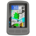 For Wahoo Elemnt Roam WFCC4 Stopwatch Silicone Protective Case(Dark Grey)