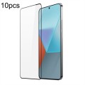 For Xiaomi Redmi Note 13 5G 10pcs DUX DUCIS 0.33mm 9H Medium Alumina Tempered Glass Film