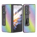 For Honor Magic Vs ABEEL Integrated Diamond Series Phone Case with Holder(Rainbow)