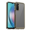 For Samsung Galaxy A25 5G Colorful Series Acrylic + TPU Phone Case(Transparent Grey)