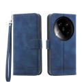 For Xiaomi 14 Ultra Dierfeng Dream Line TPU + PU Leather Phone Case(Blue)