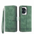 For Honor 100 Dierfeng Dream Line TPU + PU Leather Phone Case(Green)