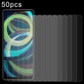 For Xiaomi Redmi A3 / Poco C61 50pcs 0.26mm 9H 2.5D Tempered Glass Film