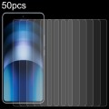 For vivo iQOO Neo9 Pro 50pcs 0.26mm 9H 2.5D Tempered Glass Film