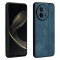 For vivo S18e AZNS 3D Embossed Skin Feel Phone Case(Dark Green)