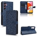 For Samsung Galaxy A15 Honeycomb Dot Texture Leather Phone Case(Blue)