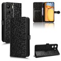 For Xiaomi Redmi 13C / Poco C65 Honeycomb Dot Texture Leather Phone Case(Black)