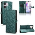 For Xiaomi Redmi 13C 5G / 4G Honeycomb Dot Texture Leather Phone Case(Green)