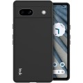 For Google Pixel 7a IMAK UC-3 Series Shockproof Frosted TPU Phone Case(Black)