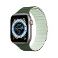 DUX DUCIS Magnetic Silicone Watch Band For Apple Watch 6 40mm(Green)