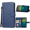 For Nokia C110 Leather Phone Case(Blue)