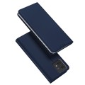 For Motorola Edge 40 Neo DUX DUCIS Skin Pro Series Flip Leather Phone Case(Blue)