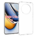 For Realme 12+ 5G Waterproof Texture TPU Phone Case(Transparent)