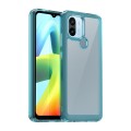 For Xiaomi Poco C51 Colorful Series Acrylic Hybrid TPU Phone Case(Transparent Blue)