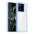 For Xiaomi 13T Colorful Series Acrylic Hybrid TPU Phone Case(Blue)