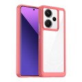 For Xiaomi Redmi Note 13 Pro+ Colorful Series Acrylic Hybrid TPU Phone Case(Red)