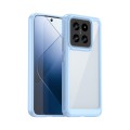 For Xiaomi 14 Colorful Series Acrylic Hybrid TPU Phone Case(Blue)
