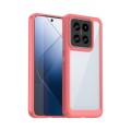 For Xiaomi 14 Pro Colorful Series Acrylic Hybrid TPU Phone Case(Red)