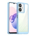 For Xiaomi Poco C65 Colorful Series Acrylic Hybrid TPU Phone Case(Blue)