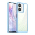 For Xiaomi Redmi 13R 5G Colorful Series Acrylic Hybrid TPU Phone Case(Blue)
