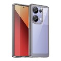 For Redmi Note 13 Pro 4G Global Colorful Series Acrylic Hybrid TPU Phone Case(Transparent Grey)
