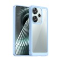 For Xiaomi Redmi Turbo 3 Colorful Series Acrylic Hybrid TPU Phone Case(Blue)