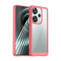 For Xiaomi Redmi Turbo 3 Colorful Series Acrylic Hybrid TPU Phone Case(Red)