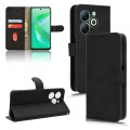 For Infinix Smart 8 Skin Feel Magnetic Flip Leather Phone Case(Black)