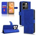 For Infinix Hot 40i Skin Feel Magnetic Flip Leather Phone Case(Blue)