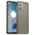 For Motorola Moto G53 5G Candy Series TPU Phone Case(Transparent Grey)
