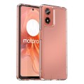 For Motorola Moto G24 Power Candy Series TPU Phone Case(Transparent)