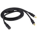 8A 5.5 x 2.5mm 1 to 2 Female to Male Plug DC Power Splitter Adapter Power Cable, Cable Length: 70cm(