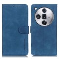 For OPPO Find X7 KHAZNEH Retro Texture Flip Leather Phone Case(Blue)