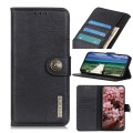 For Xiaomi Redmi Note 13 Pro 4G/Poco M6 Pro 4G KHAZNEH Cowhide Texture Flip Leather Phone Case(Black