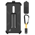 For Ulefone Armor X12 Pro Ulefone Back Clip Phone Case with Carabiner(Black)